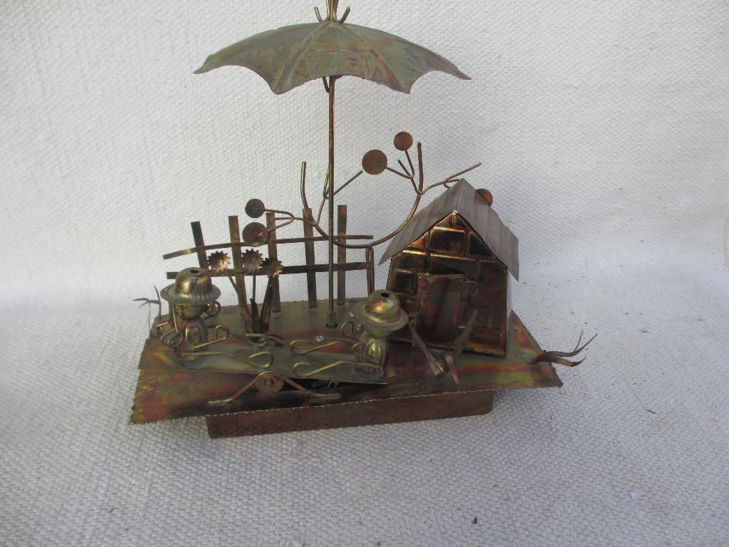 Vintage Japanse speeldoos van metaal jaren 70, Ophalen of Verzenden