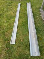 Zinken mastgoot en deklijst, Ophalen, Gebruikt, 2 tot 4 meter, Zink