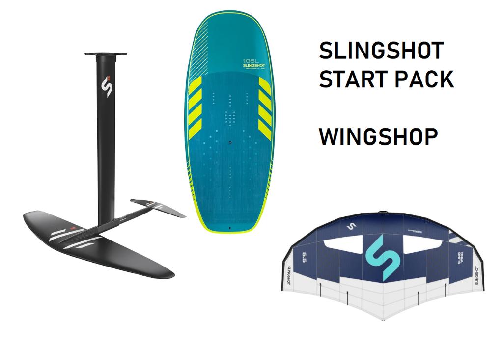 Slingshot Wingfoil Start Set - Slingwing 5.5m + 120L + 1850, ., Nieuw, Ophalen of Verzenden, Slingshot