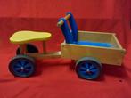 Houten bakfiets loopfiets, Ophalen, Gebruikt, Rij- of Hobbelspeelgoed