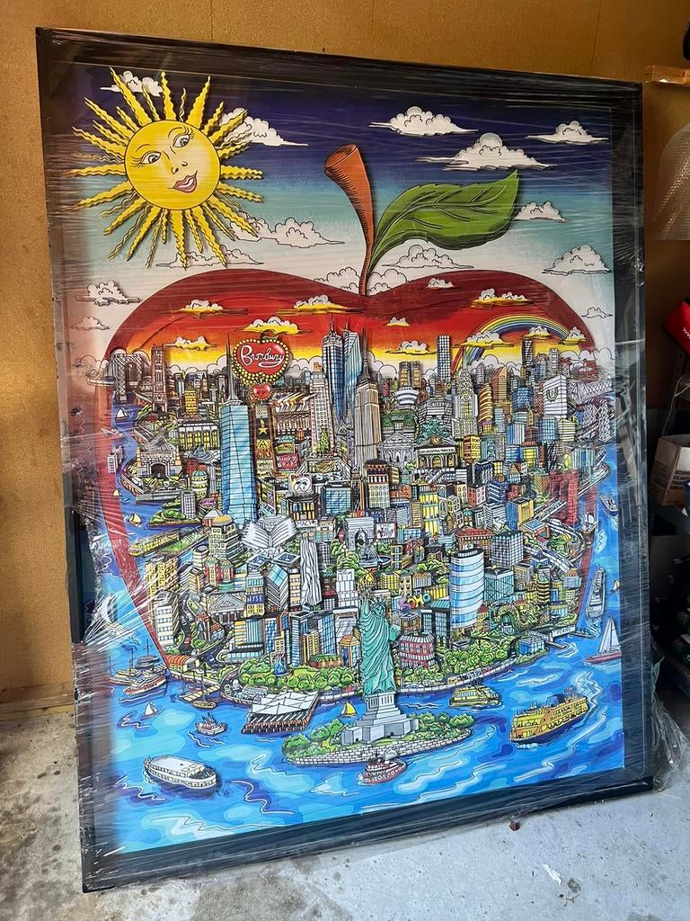 Wanddecoratie Big Apple 3 D, Ophalen