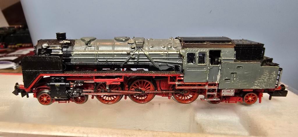 Fleischmann br62 fantasie stoomlok loop of sloop, rijdt goed, Hobby en Vrije tijd, Gebruikt, Fleischmann, Ophalen of Verzenden