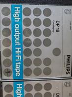 Philips DP 18 High Output Hi-Fi tape (3 stuks), Ophalen of Verzenden, Bandrecorder