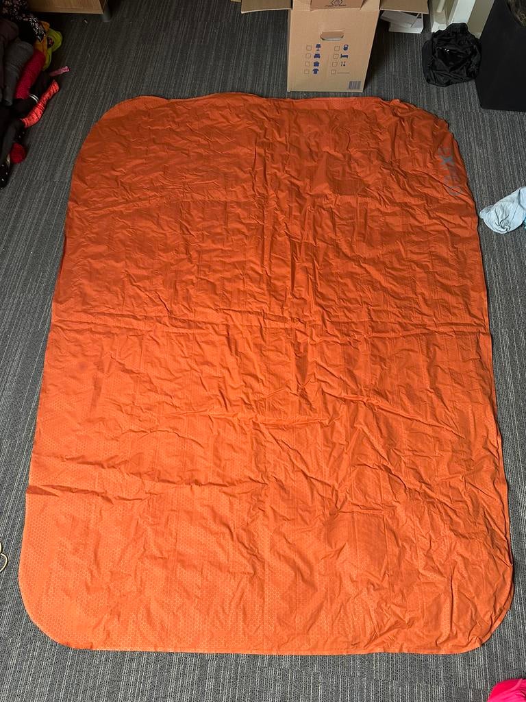 Exped Synmat Duo LW lichgewicht tweepersoons luchtbed - ZGAN, Ophalen of Verzenden, Zo goed als nieuw, 2-persoons