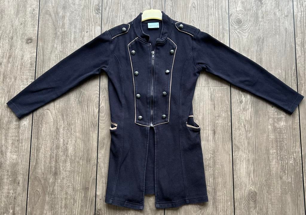 Colbert jasje maat 140/146 donkerblauw - Porto Azul, Kinderen en Baby's, Kinderkleding | Maat 146, Ophalen of Verzenden, Zo goed als nieuw