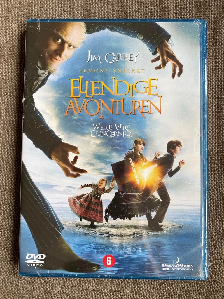 Lemony Snicket's Ellendige Avonturen dvd nieuw! - Jim Carrey, Vanaf 6 jaar, Ophalen of Verzenden, Nieuw in verpakking, Overige genres