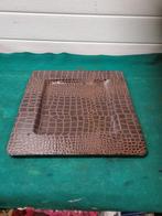 decoratie plateau bruin met patroon, Huis en Inrichting, Ophalen of Verzenden, 'T Olde Gre-j, Info@toldegrej.nl, Endepoelstraat 20f Didam