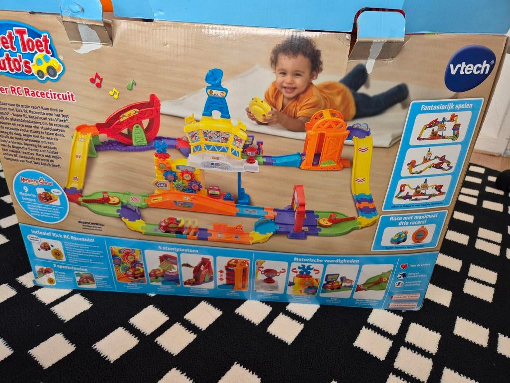 Vtech Toet Toet Auto's Super RC Racecircuit, Kinderen en Baby's, Speelgoed | Vtech, Ophalen of Verzenden