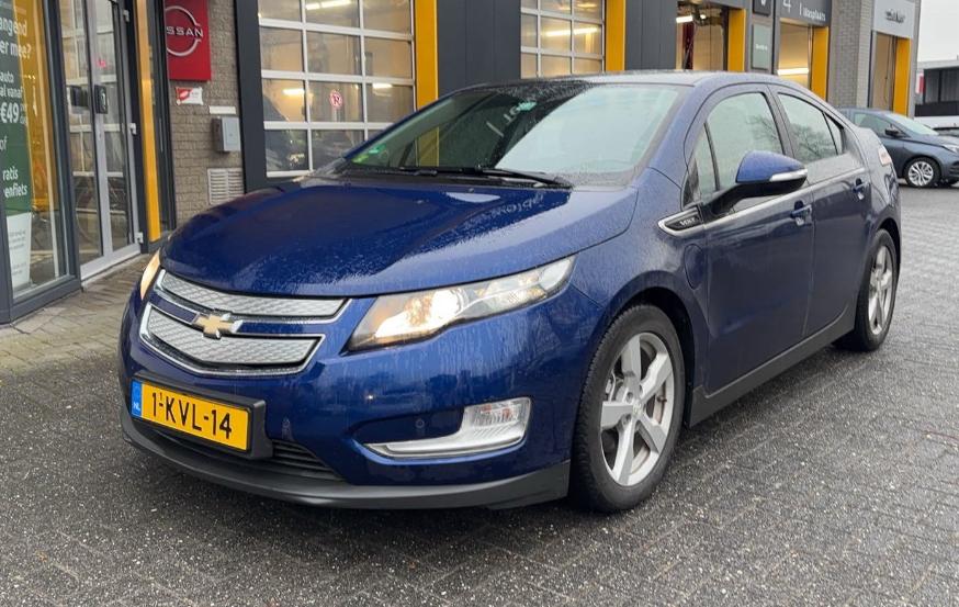 Chevrolet Volt 1.4E Leer navi clima, Auto's, Chevrolet, 4 cilinders, Bedrijf, Navigatiesysteem, Hybride Elektrisch/Benzine