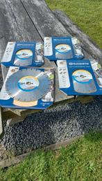 Husqvarna bandenzaag & tafelzaag bladen twv ruim €1.200,—, Husqvarna doorslijper, Ophalen of Verzenden, Bandenzaag, Husqvarna