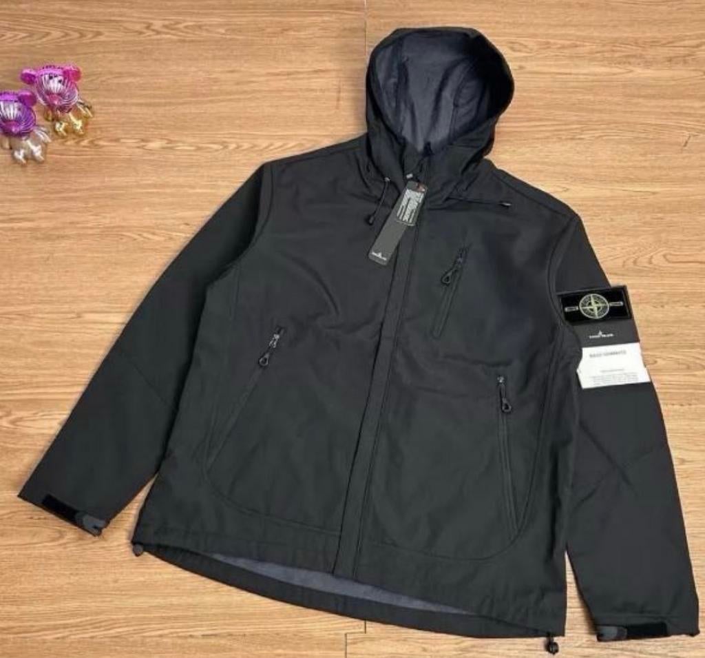 Stone Island Jas Maat S - Zwart, Kleding | Heren, Jassen | Winter, Ophalen of Verzenden, Nieuw, Maat 46 (S) of kleiner, Zwart