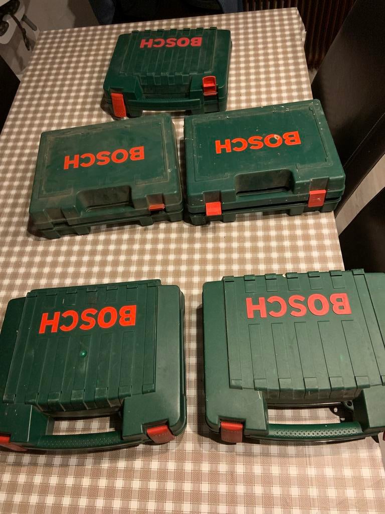 Bosch PSR 12 Accuboormachine met Koffer en Lader, Gebruikt, Variabele snelheid, Ophalen of Verzenden, Boor- en Schroefmachine