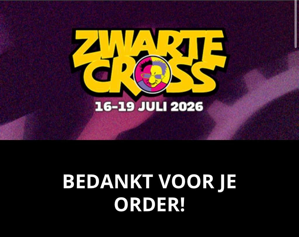 Zwarte Cross 2026 camping kaarten, Tickets en Kaartjes, Evenementen en Festivals, Drie personen of meer, Meerdaags