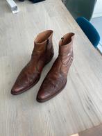 halfhoge leren laarzen - Maat 43, Verzenden, Gedragen, Bruin, Boots