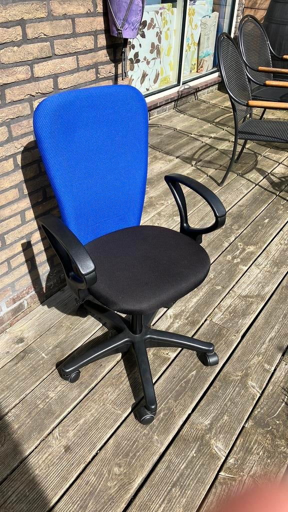 Nette bureaustoel, Ophalen, Gebruikt, Zwart, Bureaustoel