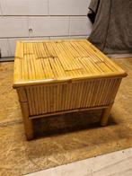 Bamboe tafeltje [48x48x38], Ophalen, Minder dan 45 cm, Minder dan 55 cm, Vierkant