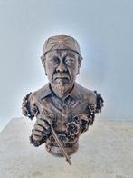 Aangeboden een buste van Mr Miyagi van the karate kid, Ophalen of Verzenden, Nieuw, Film, Beeldje, Replica of Model