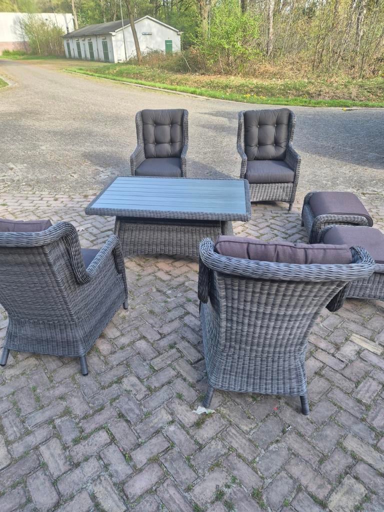 Tuinset, Tuin en Terras, Ophalen of Verzenden, Zo goed als nieuw, Kunststof, Stoel