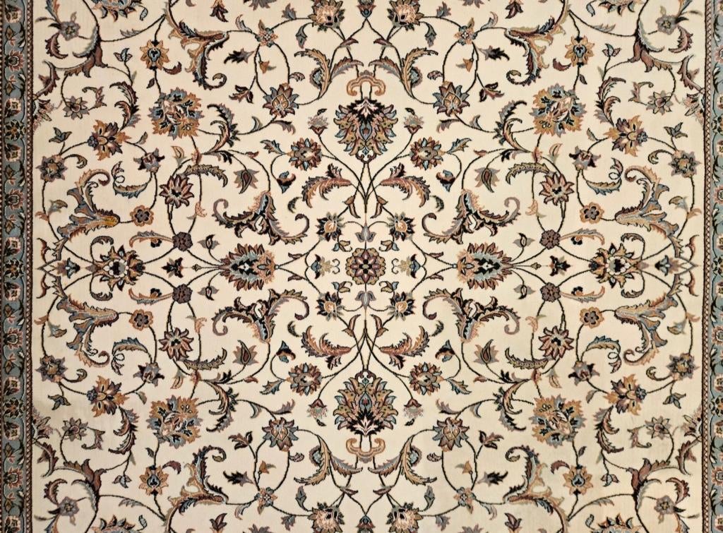 Vintage oosters wol vloerkleed floral pink crème 209x295cm, Persian Perzisch vintage oosters hype, Crème, Gebruikt, HYPE POP-UP