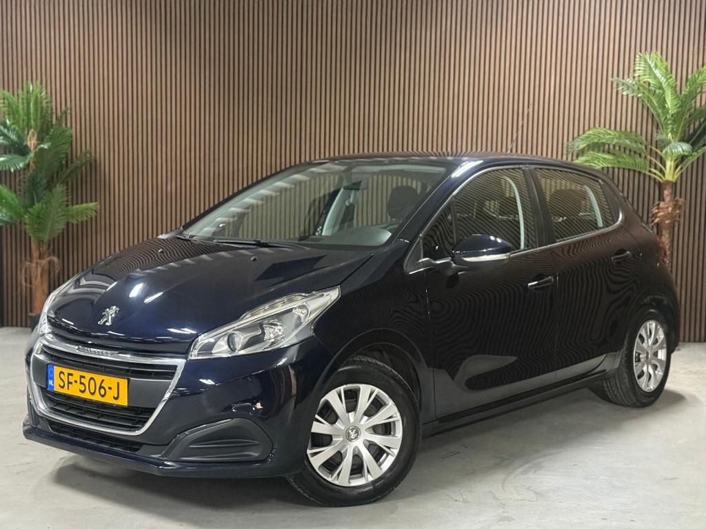 Peugeot 208 1.0 PureTech Access (bj 2016), Auto's, Peugeot, 945 kg, Gebruikt, Blauw, Bedrijf