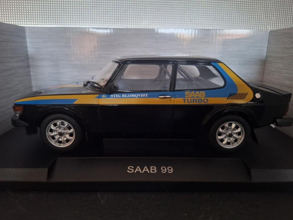 Saab 99 Turbo 1977 Schaal 1:18, Overige merken, MCG, Nieuw, Ophalen of Verzenden