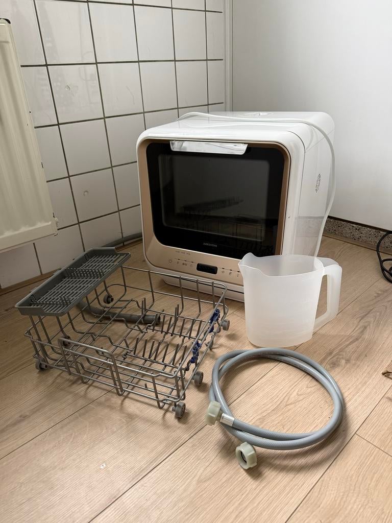 MEDION MD 37217 Mini Vaatwasser -Defect Onderdelen/Reparatie, Ophalen, Minder dan 10 liter, Niet werkend, Vrijstaand