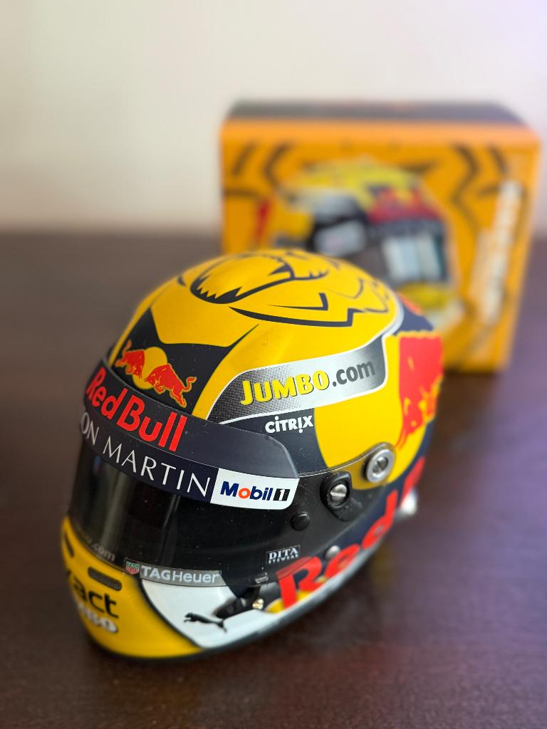 Helm Max Verstappen Oostenrijk 2018 1:2, Ophalen, Nieuw, Formule 1