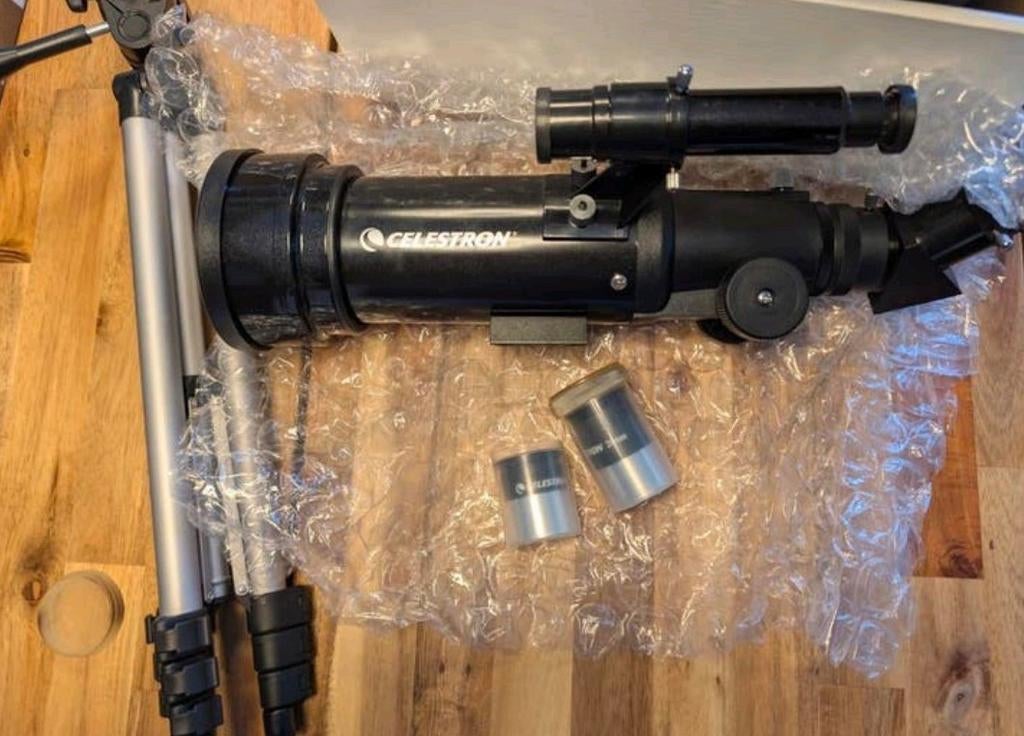 Celestron Travel Scope 70 telescoop, Ophalen