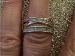 Mooi nieuw set ringen Swarovski kristallen ring, Overige materialen, Verzenden, Nieuw, 17 tot 18