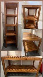 IKEA Molger bankje en stellingkast - Badkamer/Hal, Ophalen, Met plank(en), Minder dan 50 cm, 100 tot 150 cm