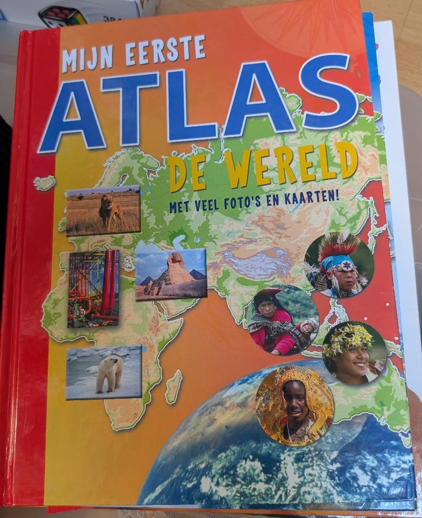 2 x Mijn eerste atlas (wereld en Europa), Boeken, Atlassen en Landkaarten, Overige atlassen, 2000 tot heden, Nieuw, Ophalen of Verzenden