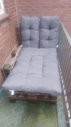 Pallet loungeset met kussens en hoes, Ophalen