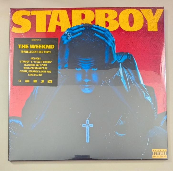 The Weeknd - Starboy (Rode Vinyl) Sealed, Cd's en Dvd's, Vinyl | Pop, Zo goed als nieuw, 2000 tot heden, 12 inch, Ophalen of Verzenden