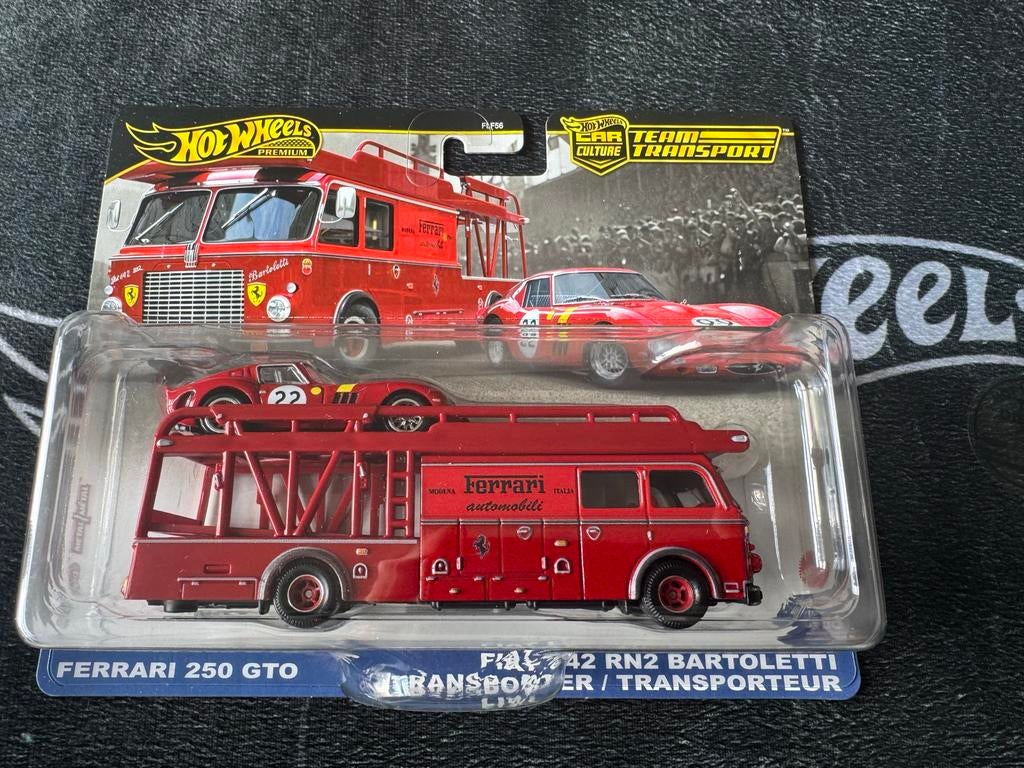 Hot Wheels Car Culture Team Transport Ferrari 250 GTO, Ophalen of Verzenden, Nieuw, Auto