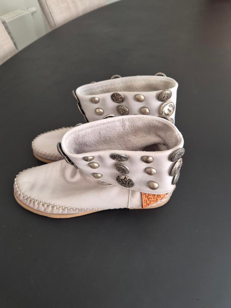 Karma zomer laarsjes maat 39, Lage of Enkellaarzen, Ophalen of Verzenden, Zo goed als nieuw, Grijs