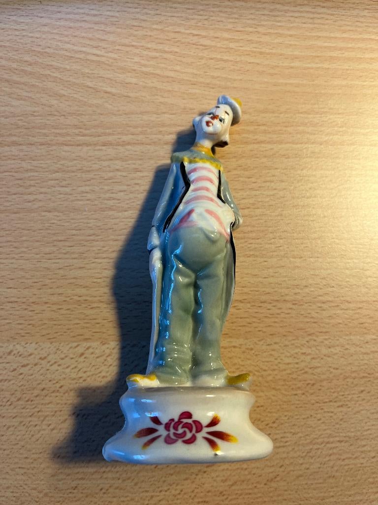 Vintage zwervers clown beeldje, Ophalen of Verzenden, Gebruikt, Mens