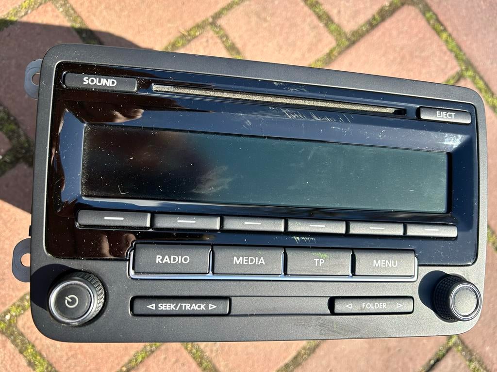 VW autoradio/cd speler, Ophalen of Verzenden, Gebruikt