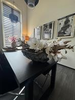 schelpen vaas met witte mangolia's, Ophalen, Nieuw, Binnen