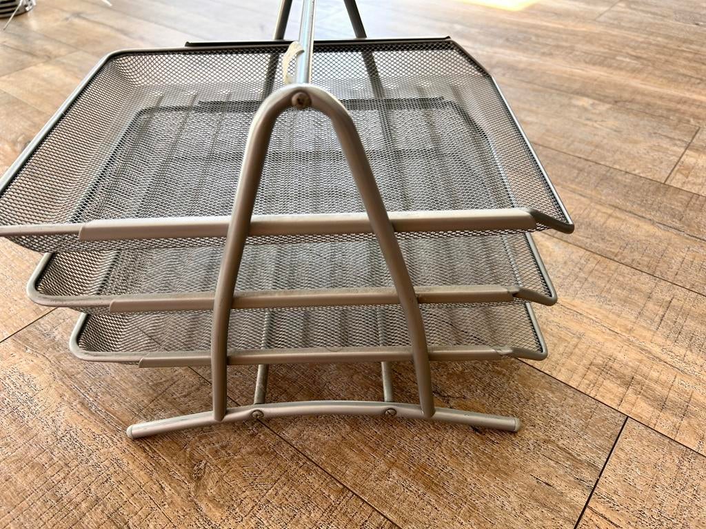 Brievenbakje metaal 3 vakken *IZGS*, Ophalen, Zo goed als nieuw