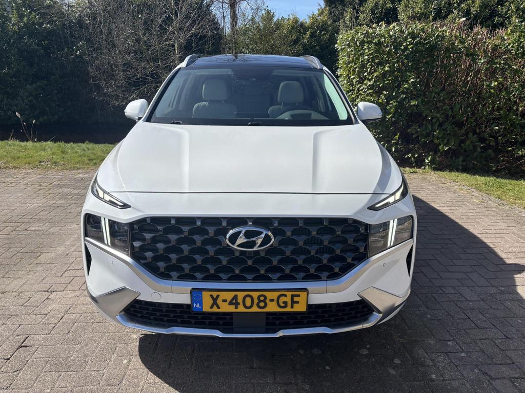 Hyundai Santa Fe 1.6 T-GDI PHEV Premium Plus Sky 265pk | Tre, Gebruikt, Euro 6, 4 cilinders, Wit