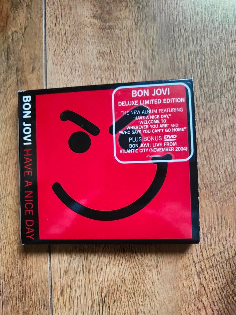 Cd Bon Jovi - Have a Nice Day Deluxe Edition, Ophalen of Verzenden, Zo goed als nieuw, Poprock