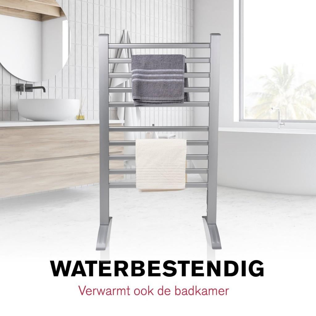 Handdoekdroger 150W met 10 stangen, Ophalen, Radiator, Minder dan 60 cm, Zo goed als nieuw