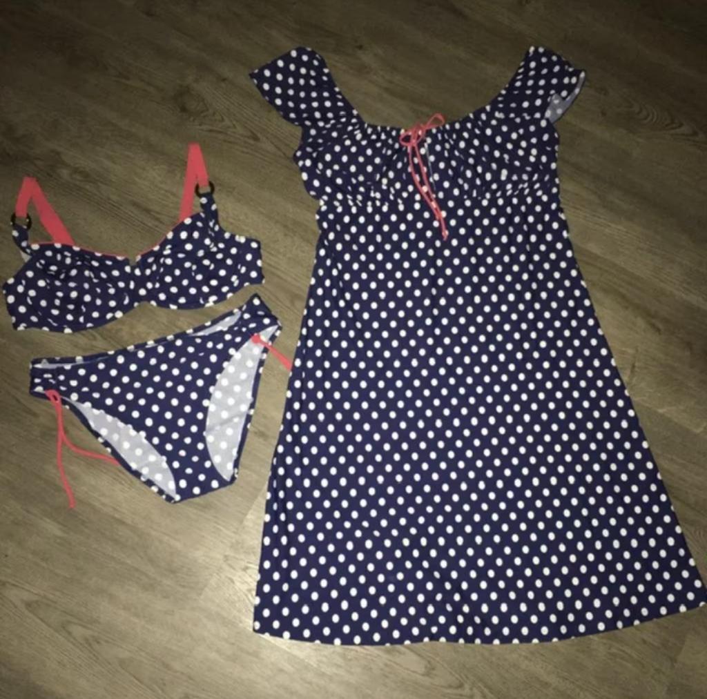 ZGAN Lise Charmel Antigel Bikini + jurk 42 d80 verzenden kan, Kleding | Dames, Badmode en Zwemkleding, Ophalen, Blauw, Lise Charmel