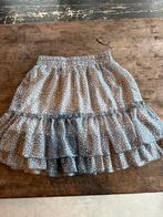 By Clara Paris rokje met ruches en print, Blauw, Ophalen of Verzenden, Zo goed als nieuw, Maat 36 (S)