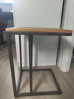 Nachtkastje / bijzettafel industrieel design, 45 tot 60 cm, Minder dan 55 cm, Gebruikt, Ophalen of Verzenden