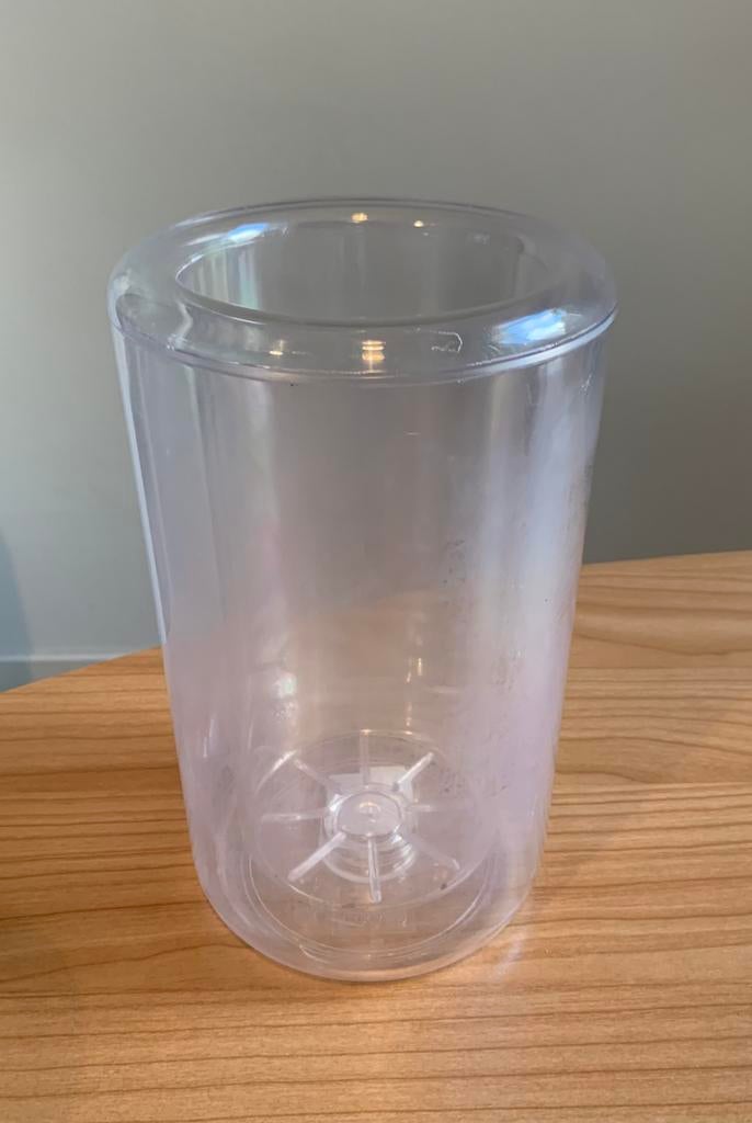 2 x Bodum Kira dubbelwandige wijnkoeler / fleskoeler, Huis en Inrichting, Ophalen of Verzenden, Gebruikt, Kunststof, Modern