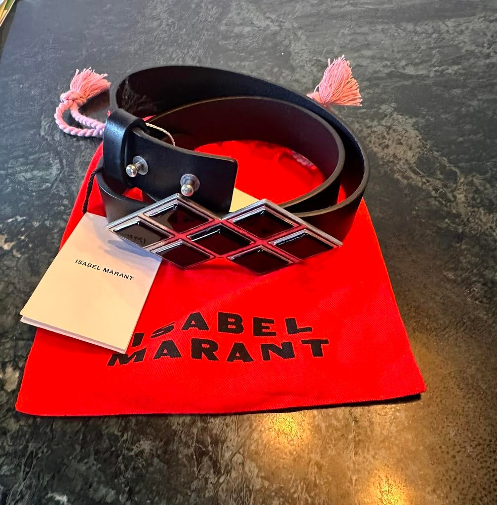 Riem Isabel Marant, Kleding | Dames, 100 cm of meer, Verzenden, Zwart, Nieuw