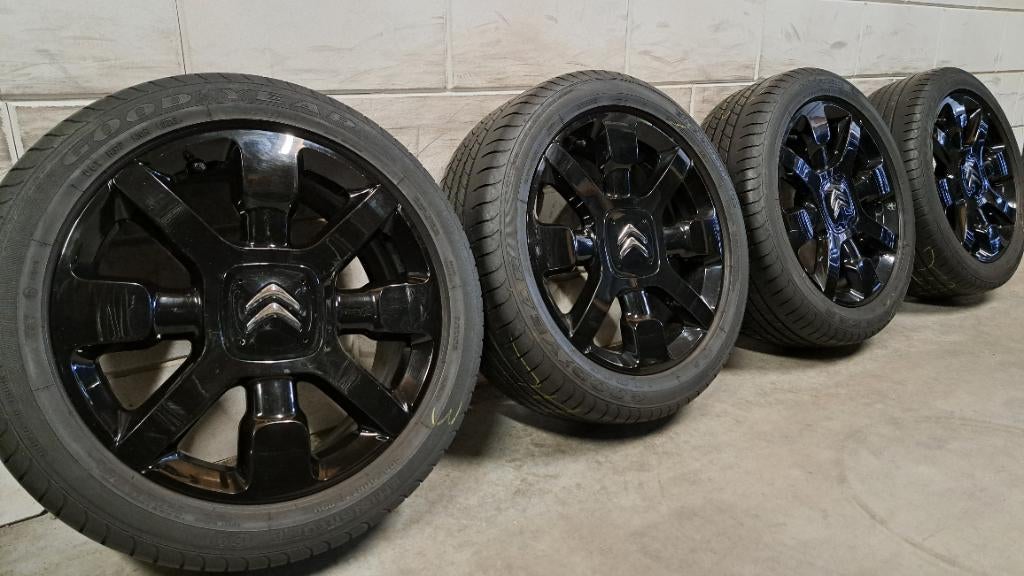 Lichtmetalen velgen C4 Cactus C3 Partner Berlingo 205/50/17, Gebruikt, Banden en Velgen, 17 inch, Personenwagen