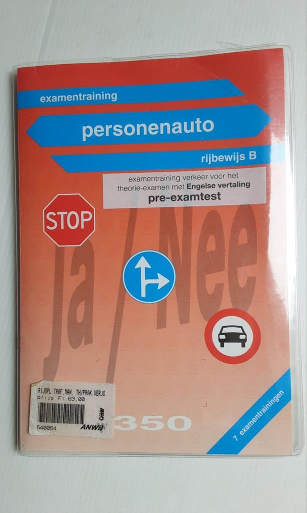 THEORIE Examentraining personenauto rijbewijs B, Boeken, Ophalen of Verzenden