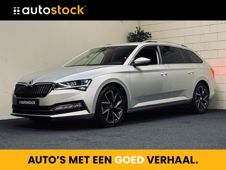 Skoda Superb Combi 1.4 TSI iV Laurin & Klement | Panorama |, Auto's, Skoda, Bedrijf, Te koop, Superb, 360° camera, ABS, Achteruitrijcamera